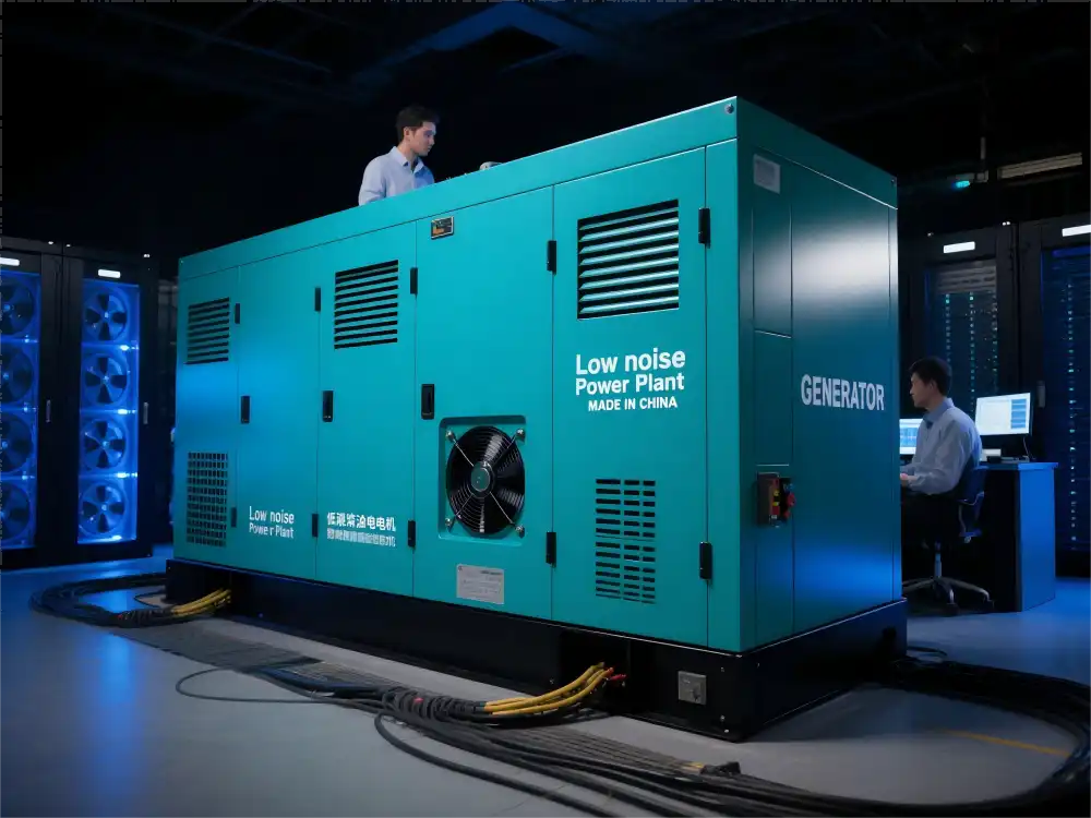 How do you use a diesel generator set?